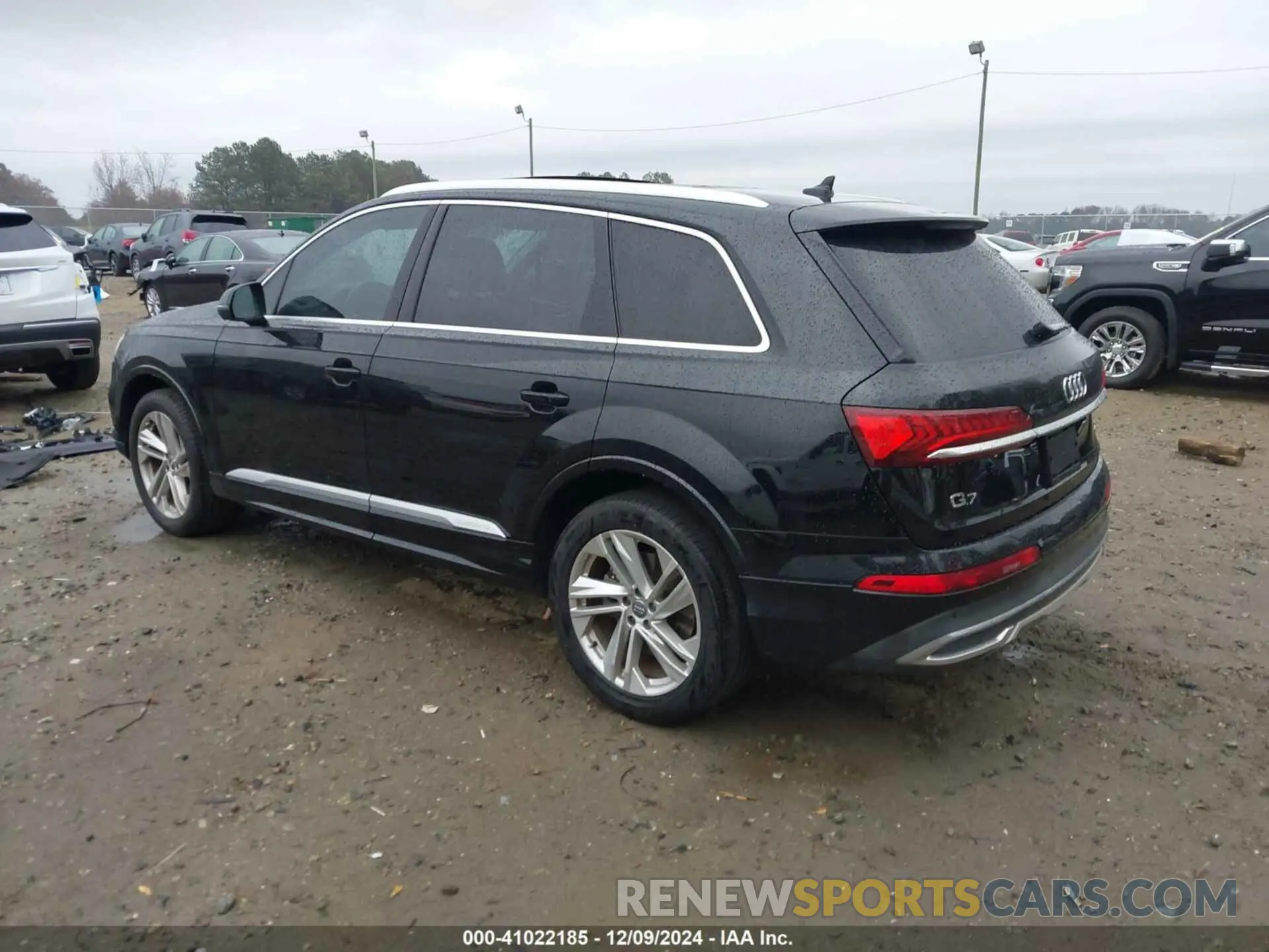 3 fotografías del automóvil dañado WA1AJAF77LD008941 AUDI Q7 2020