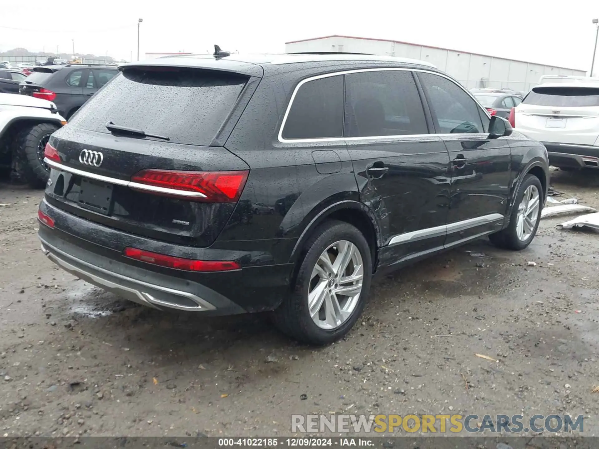 4 fotografías del automóvil dañado WA1AJAF77LD008941 AUDI Q7 2020
