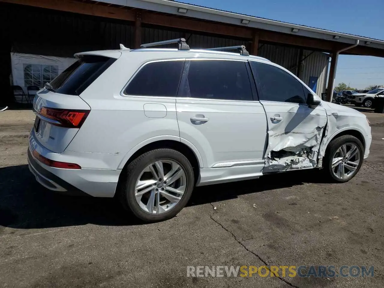 3 fotografías del automóvil dañado WA1AXAF70LD010822 AUDI Q7 2020