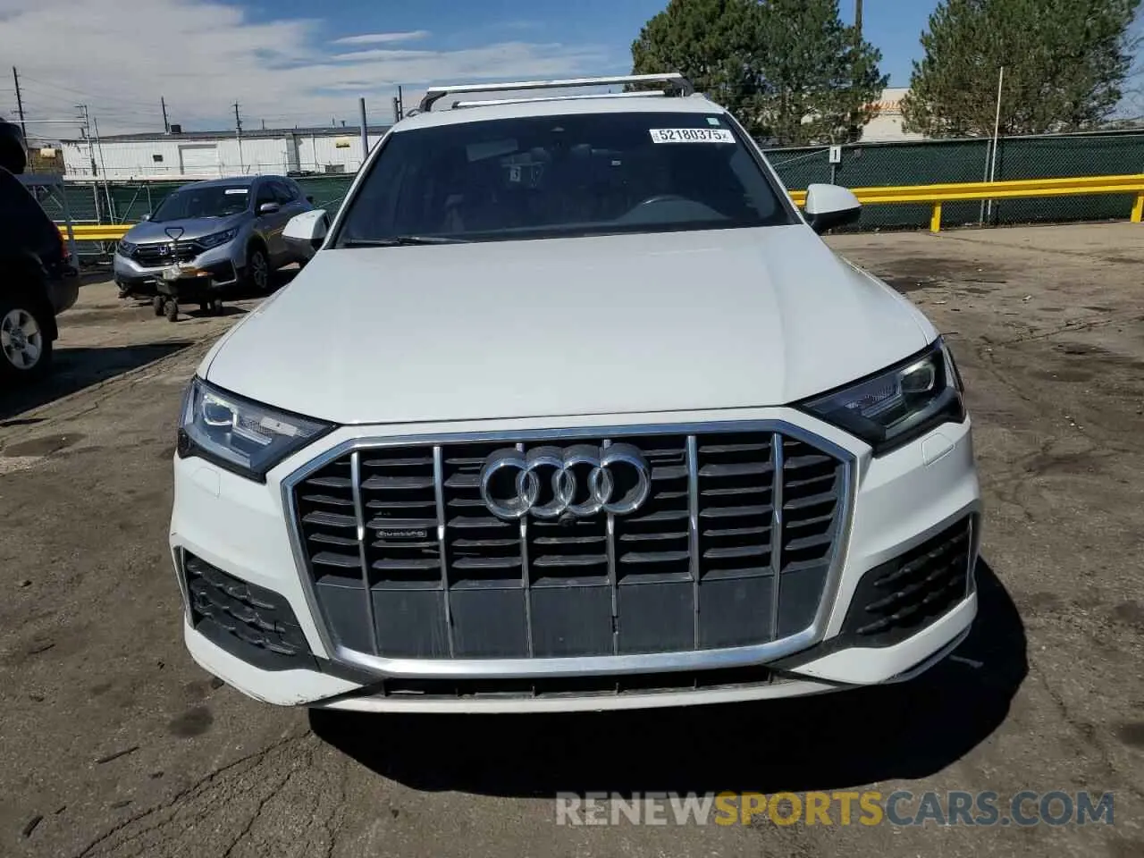 5 fotografías del automóvil dañado WA1AXAF70LD010822 AUDI Q7 2020