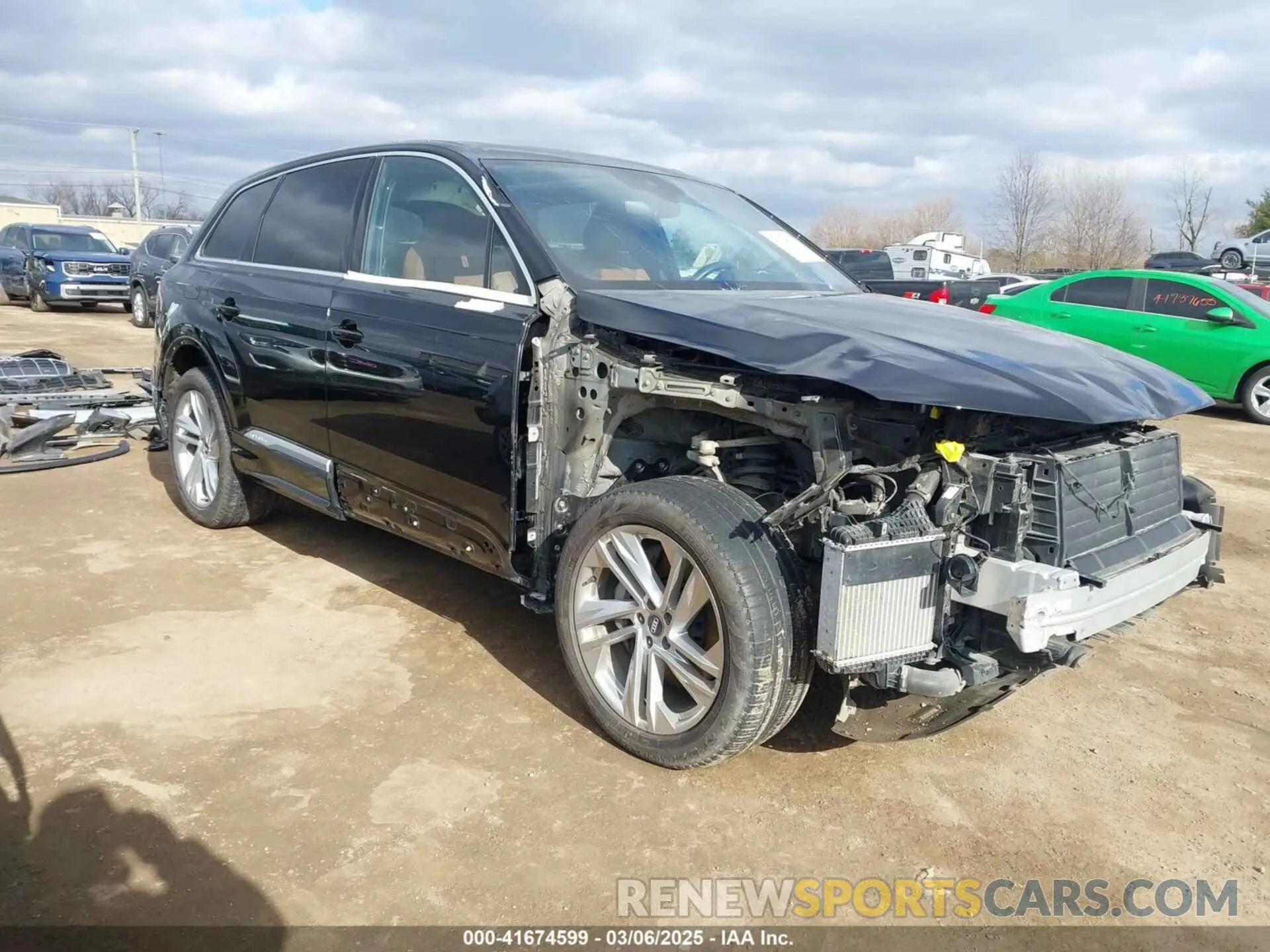 1 fotografías del automóvil dañado WA1AXAF74LD011455 AUDI Q7 2020