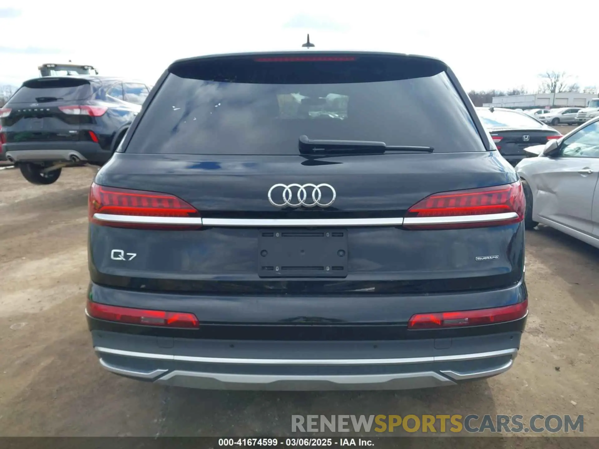 17 fotografías del automóvil dañado WA1AXAF74LD011455 AUDI Q7 2020
