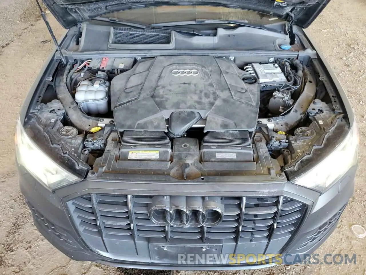 11 fotografías del automóvil dañado WA1LXAF70LD003345 AUDI Q7 2020