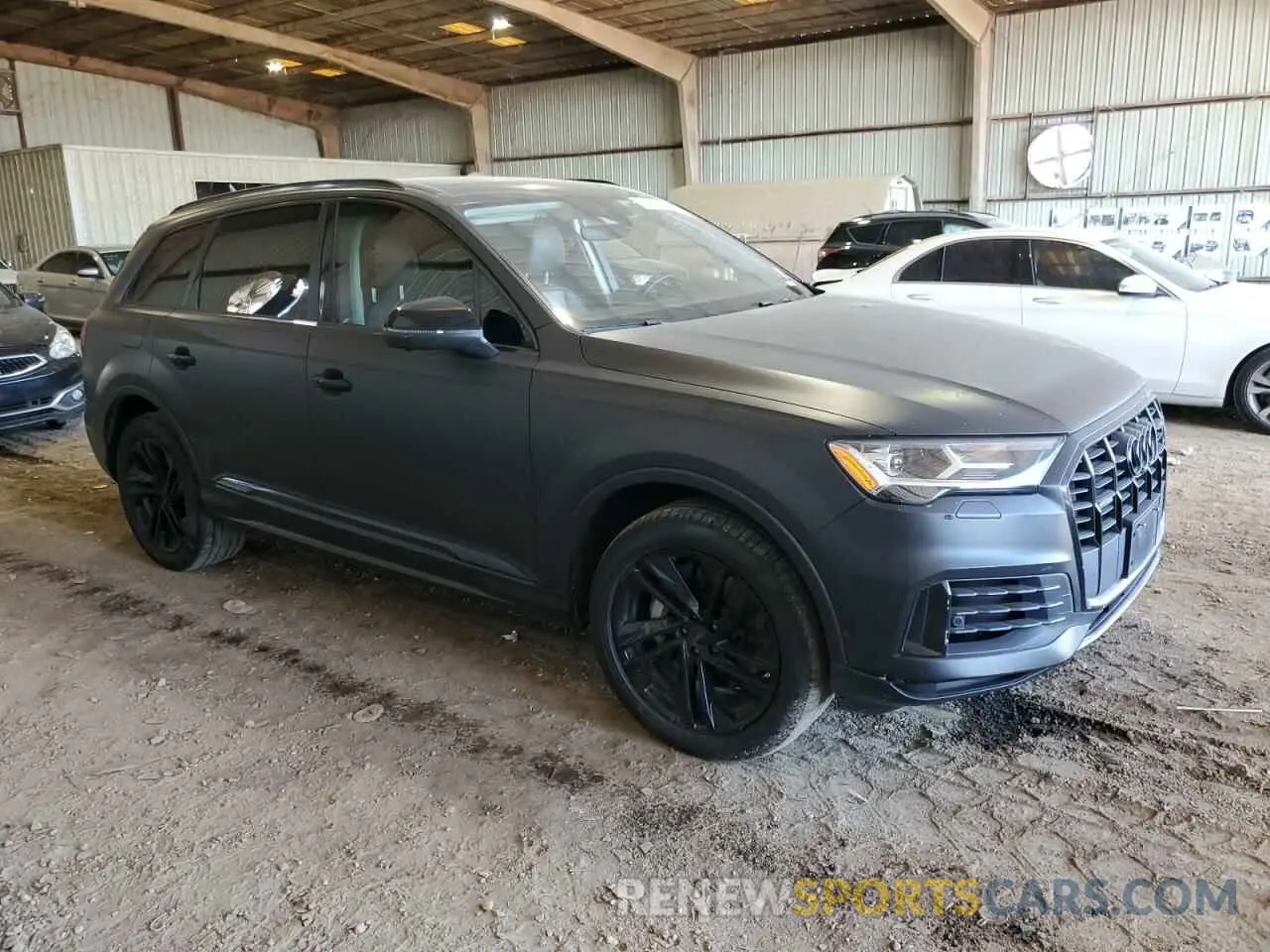 4 fotografías del automóvil dañado WA1LXAF70LD003345 AUDI Q7 2020