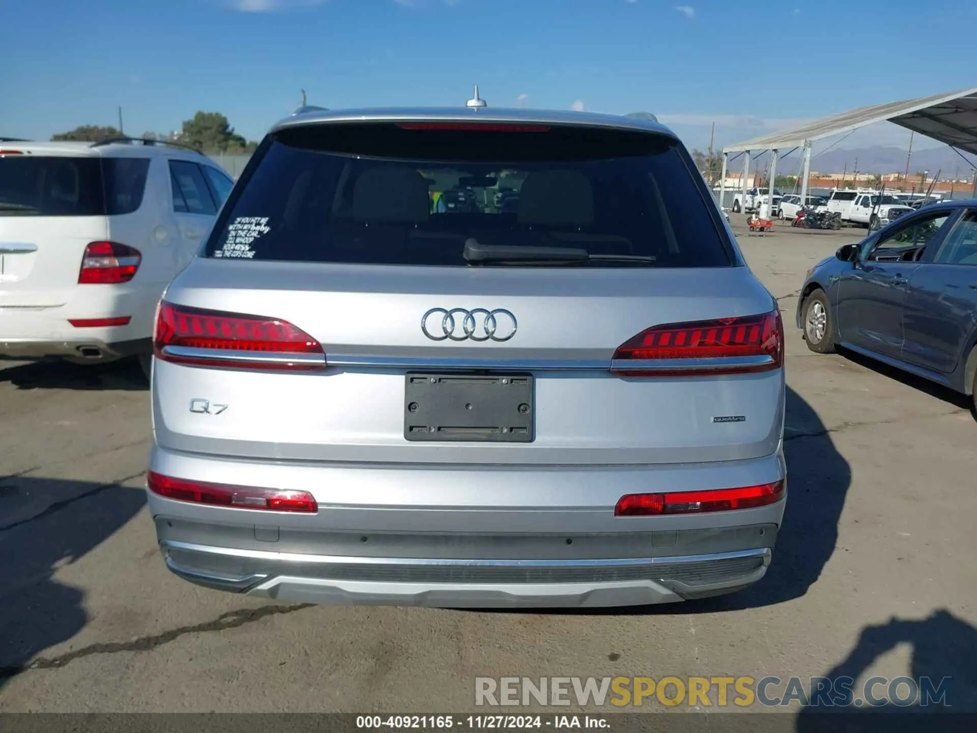 16 fotografías del automóvil dañado WA1LXAF71LD013253 AUDI Q7 2020