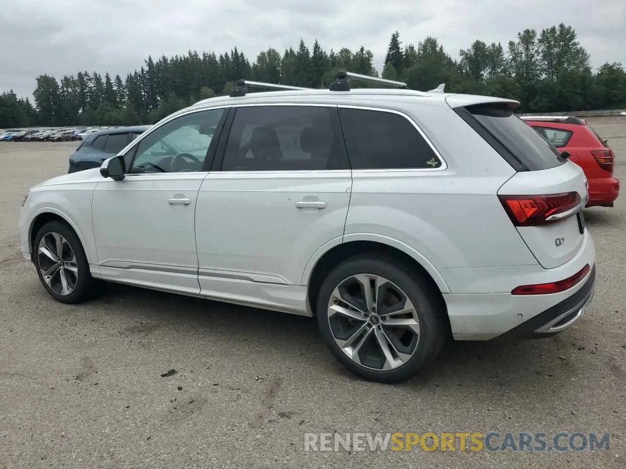 2 fotografías del automóvil dañado WA1LXAF73LD012623 AUDI Q7 2020