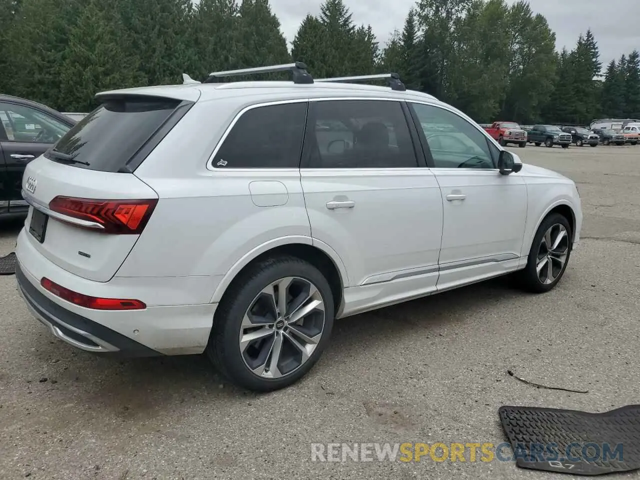 3 fotografías del automóvil dañado WA1LXAF73LD012623 AUDI Q7 2020