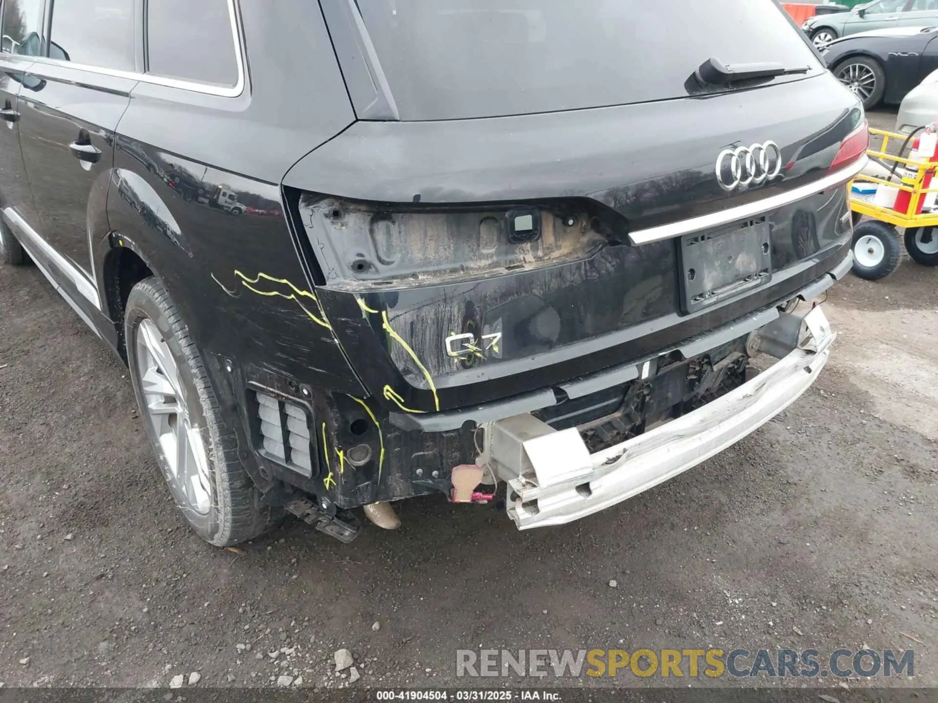 6 fotografías del automóvil dañado WA1LXAF76LD011840 AUDI Q7 2020