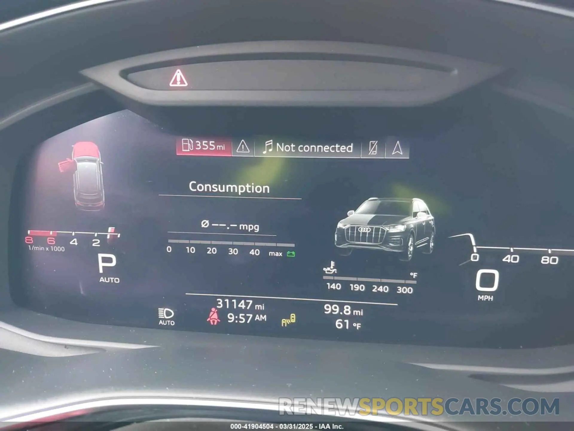 7 fotografías del automóvil dañado WA1LXAF76LD011840 AUDI Q7 2020