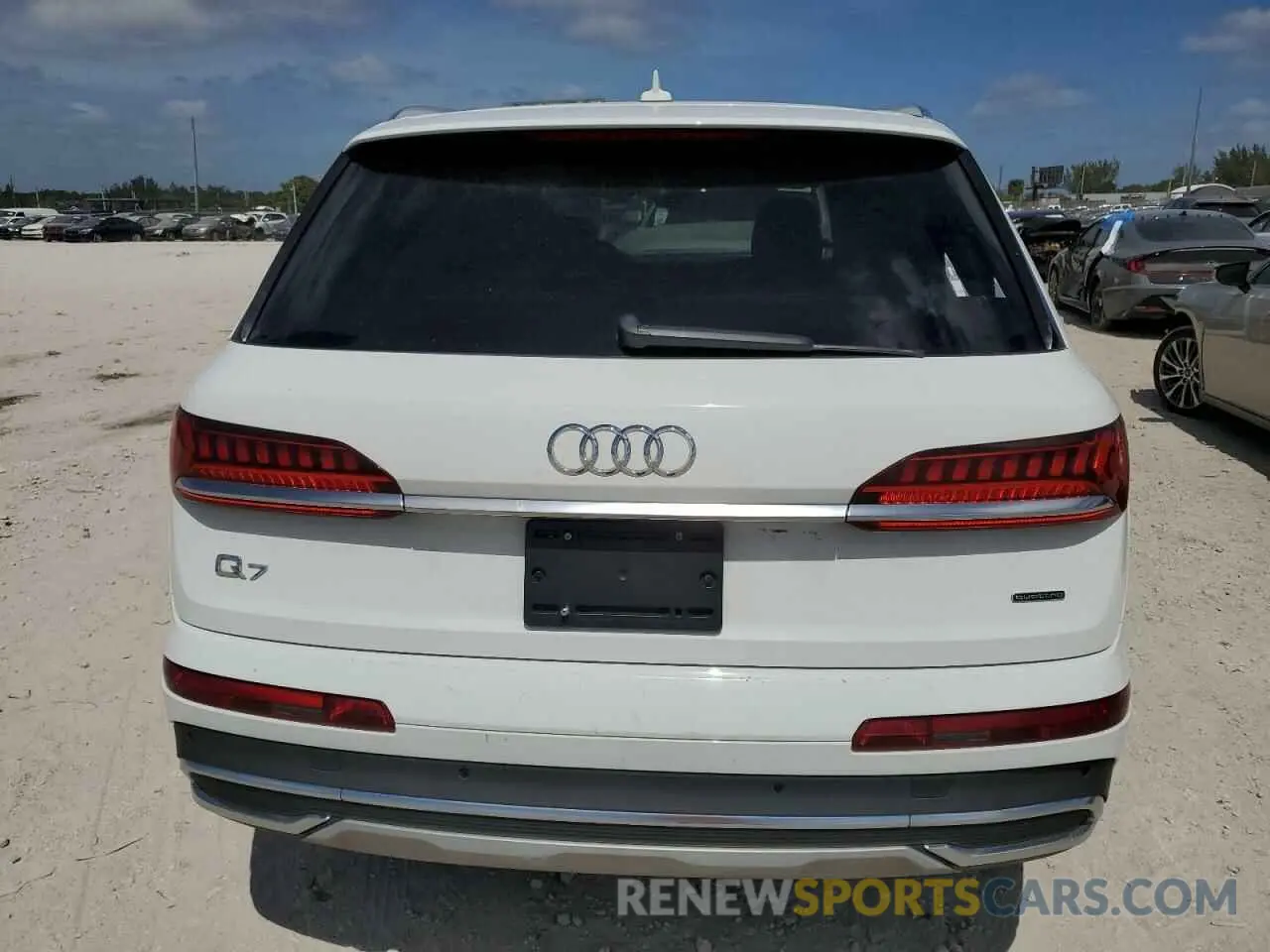 6 fotografías del automóvil dañado WA1LXAF77LD003035 AUDI Q7 2020