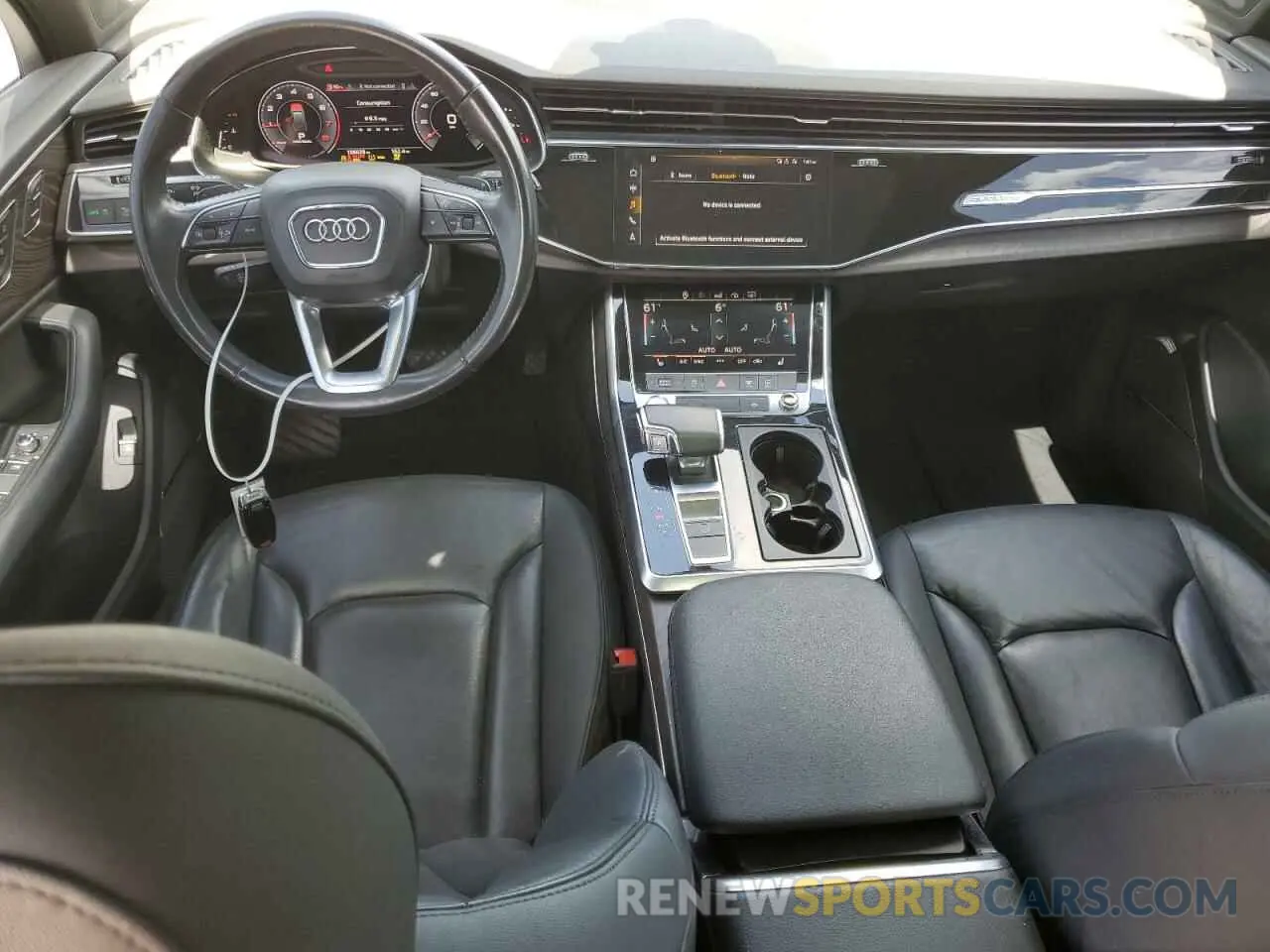 8 fotografías del automóvil dañado WA1LXAF77LD003035 AUDI Q7 2020