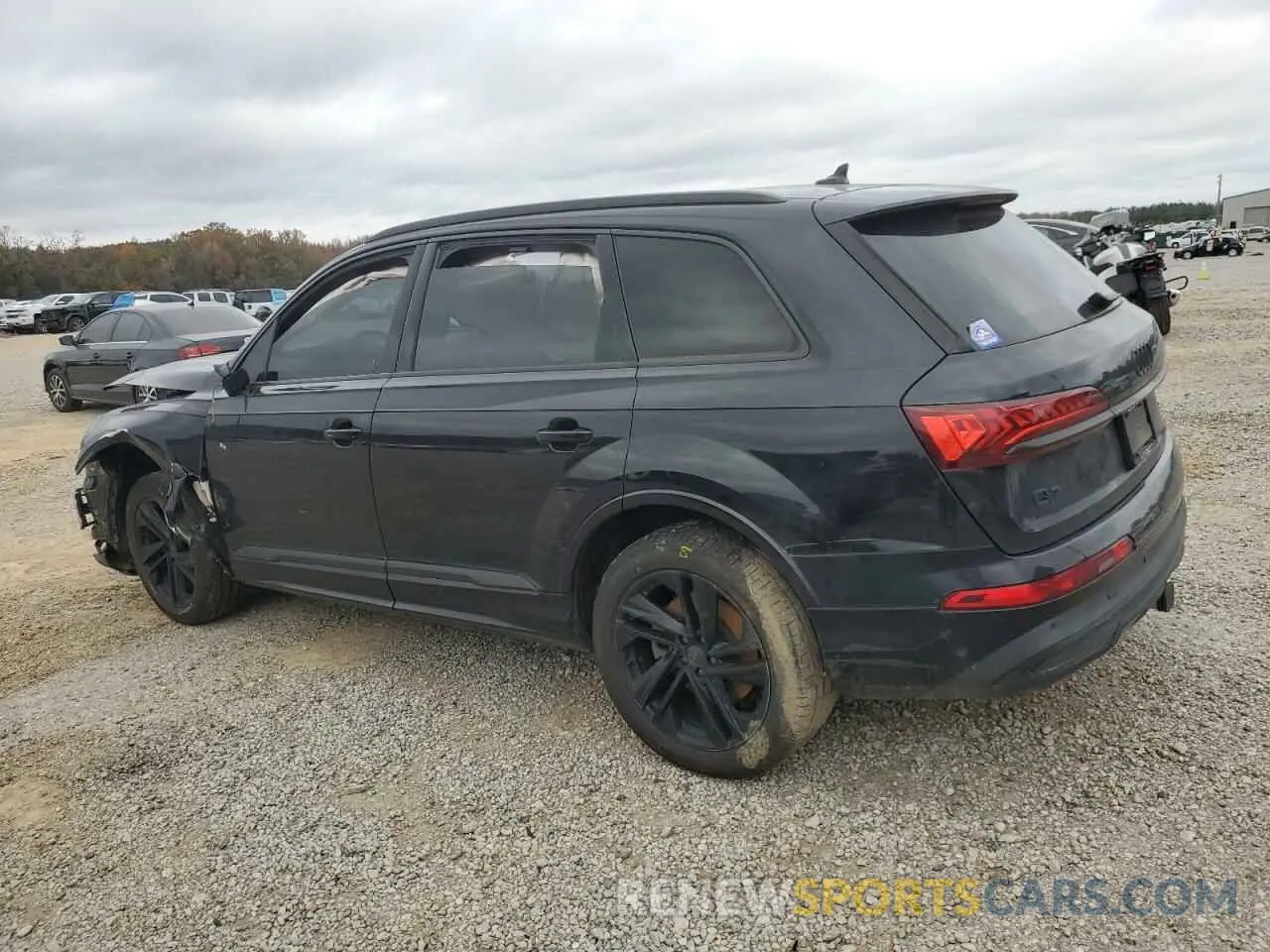 2 fotografías del automóvil dañado WA1LXAF77LD005500 AUDI Q7 2020