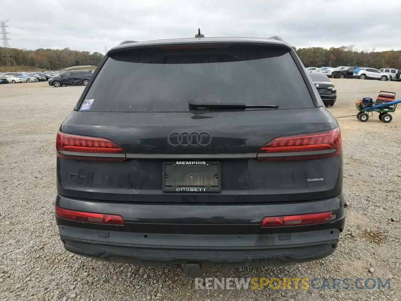 6 fotografías del automóvil dañado WA1LXAF77LD005500 AUDI Q7 2020