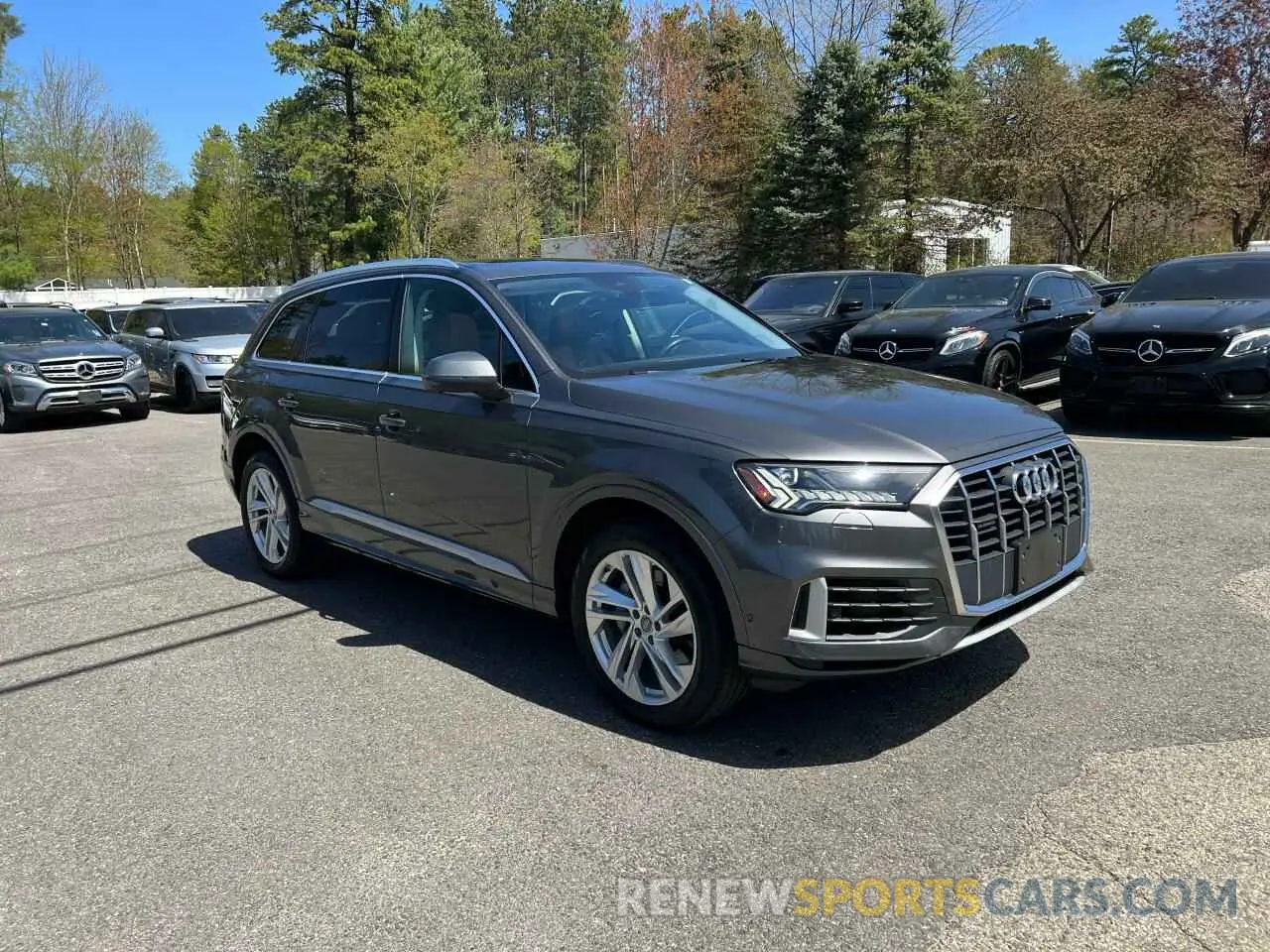 2 fotografías del automóvil dañado WA1LXAF78LD004825 AUDI Q7 2020