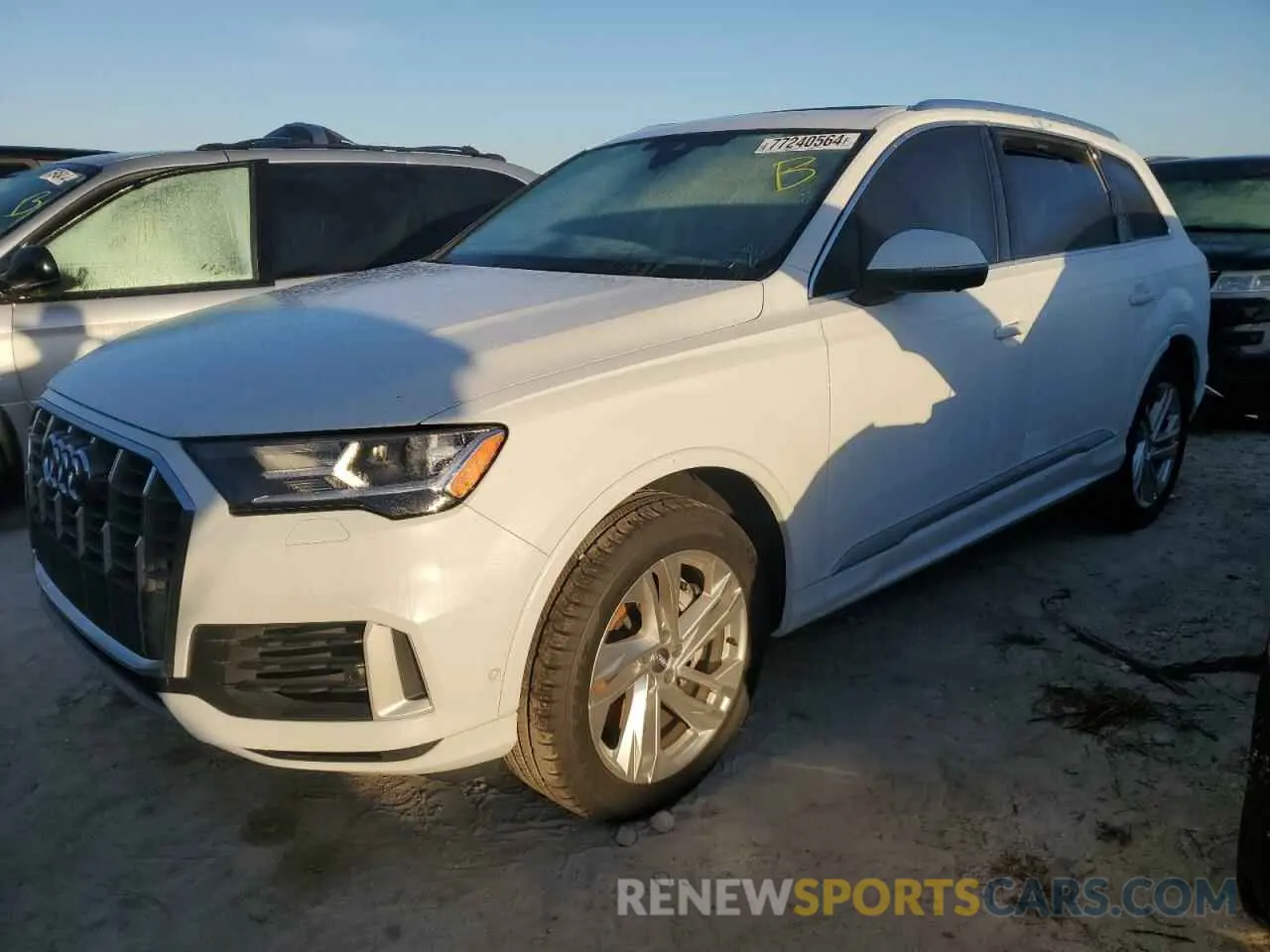 1 fotografías del automóvil dañado WA1LXAF7XLD001814 AUDI Q7 2020