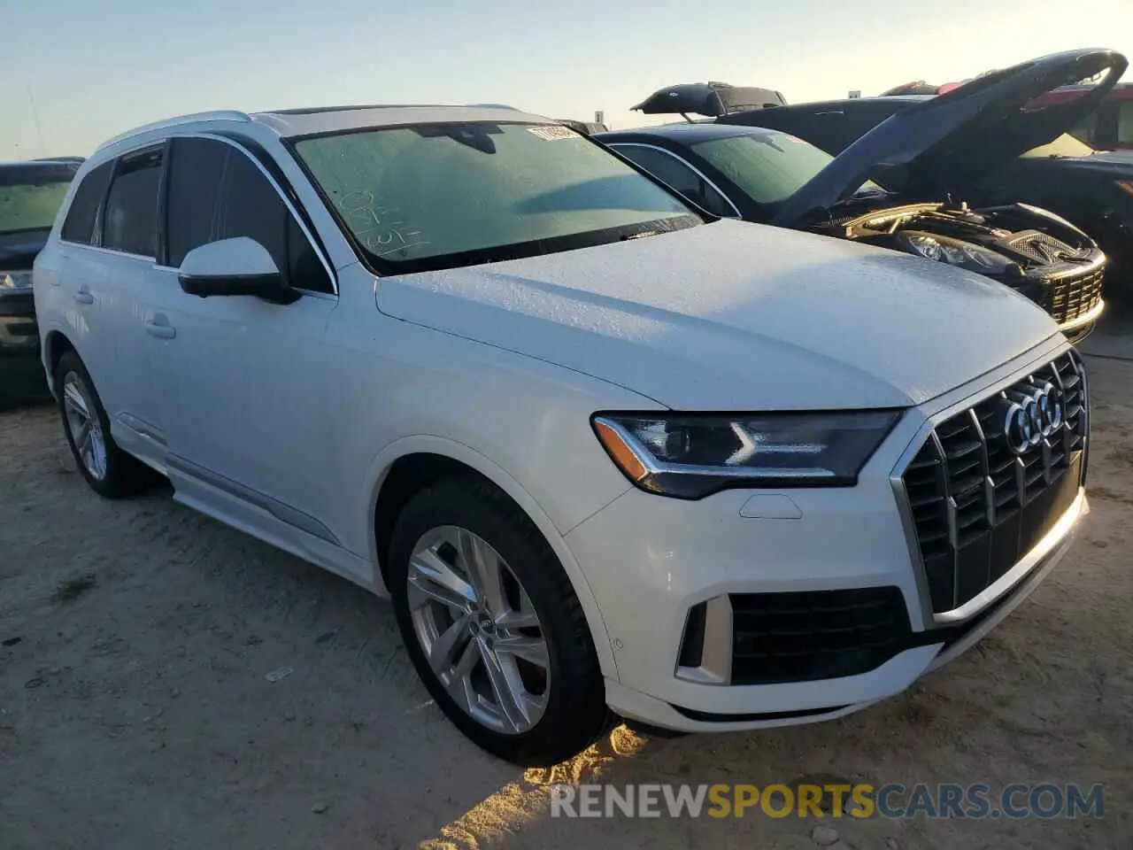 4 fotografías del automóvil dañado WA1LXAF7XLD001814 AUDI Q7 2020