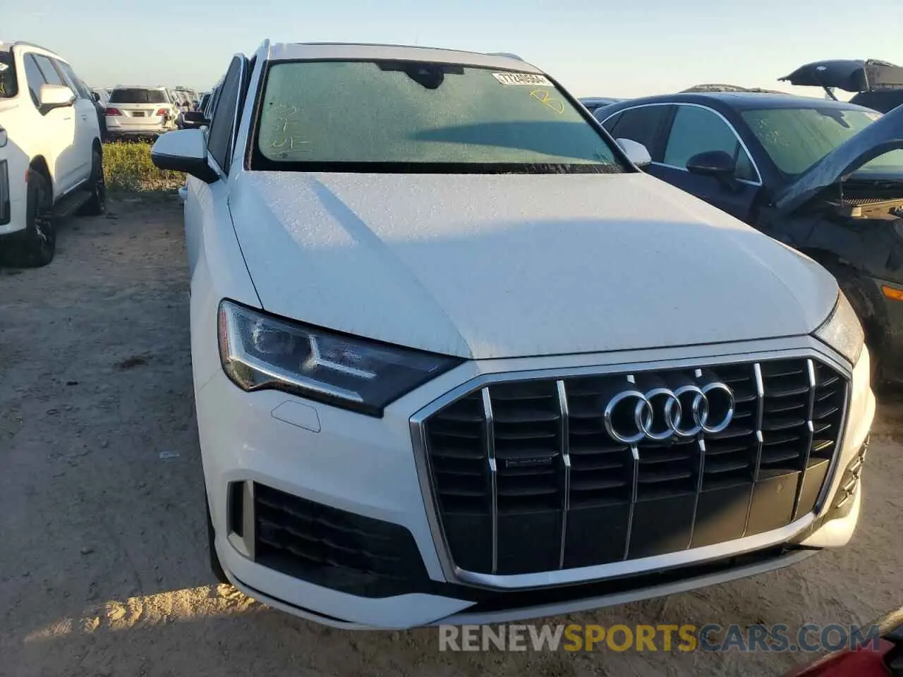 5 fotografías del automóvil dañado WA1LXAF7XLD001814 AUDI Q7 2020