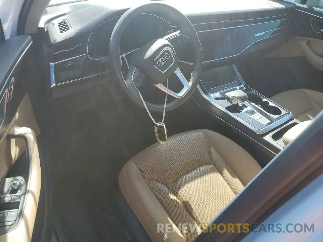 8 fotografías del automóvil dañado WA1LXAF7XLD001814 AUDI Q7 2020