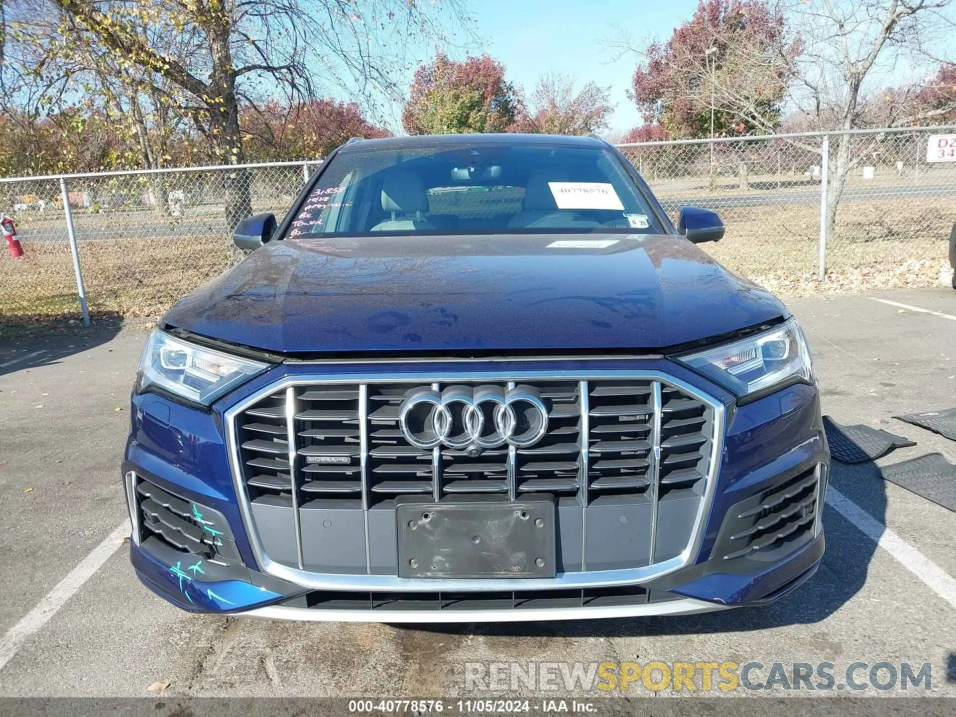 12 fotografías del automóvil dañado WA1LXAF7XLD009363 AUDI Q7 2020