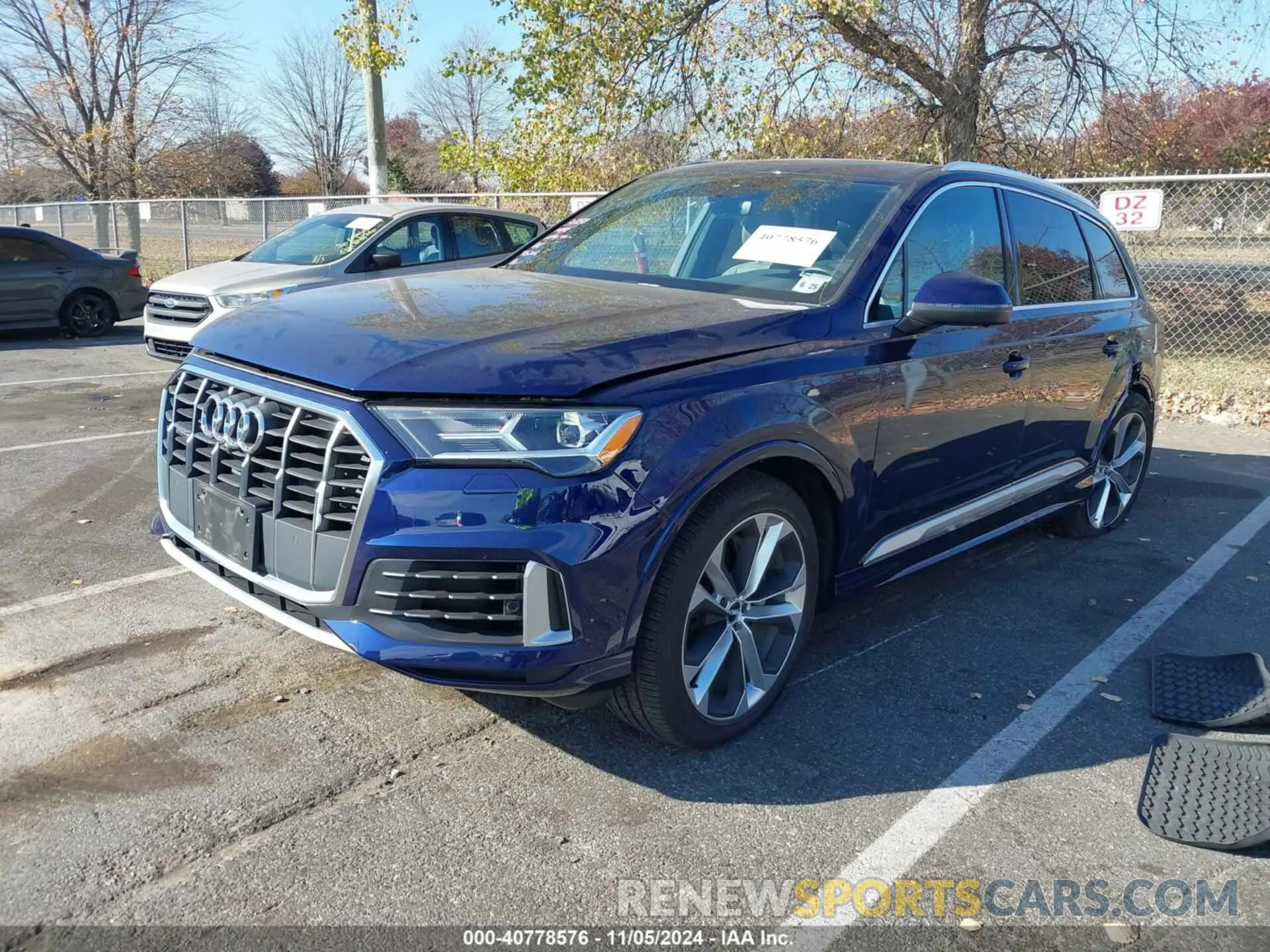2 fotografías del automóvil dañado WA1LXAF7XLD009363 AUDI Q7 2020