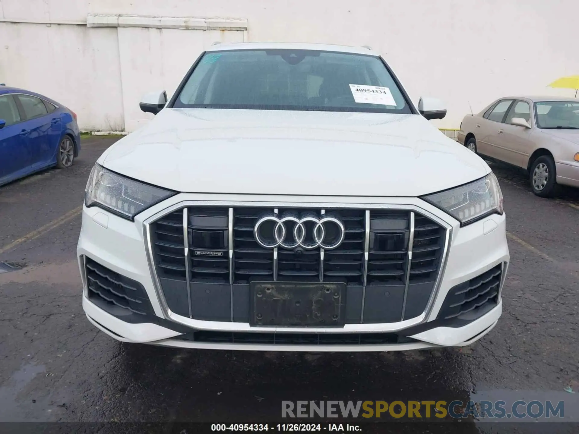 13 fotografías del automóvil dañado WA1VXAF70LD003547 AUDI Q7 2020