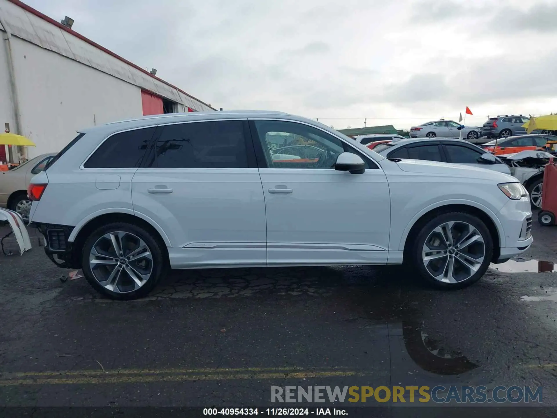 14 fotografías del automóvil dañado WA1VXAF70LD003547 AUDI Q7 2020