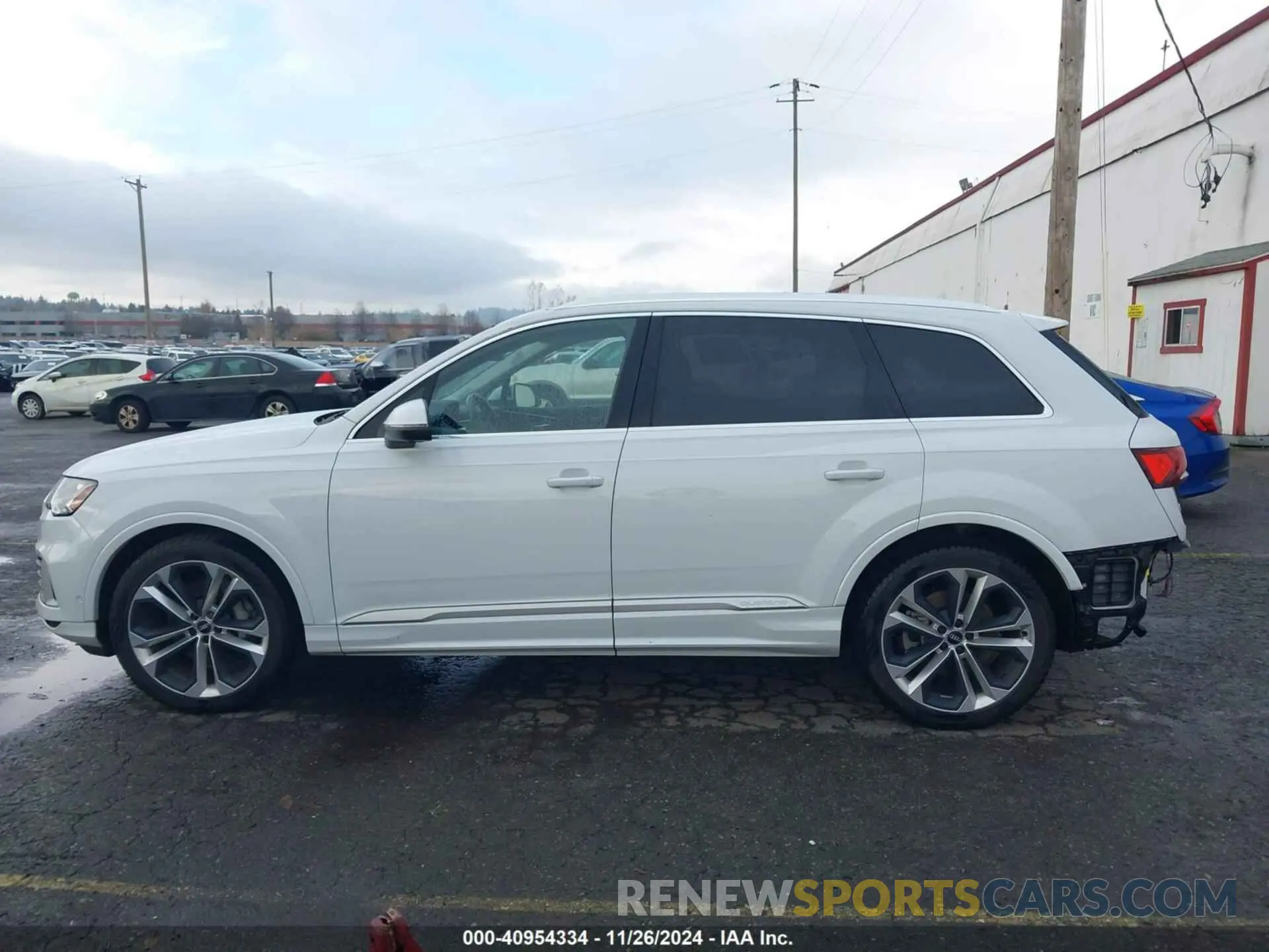 15 fotografías del automóvil dañado WA1VXAF70LD003547 AUDI Q7 2020