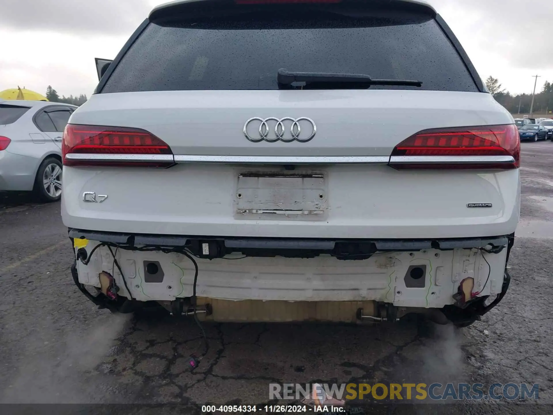 6 fotografías del automóvil dañado WA1VXAF70LD003547 AUDI Q7 2020