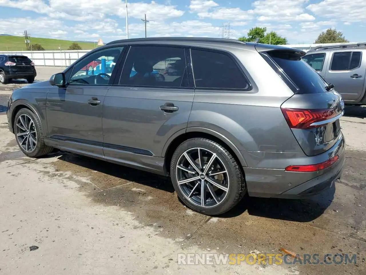2 fotografías del automóvil dañado WA1VXAF71LD003878 AUDI Q7 2020