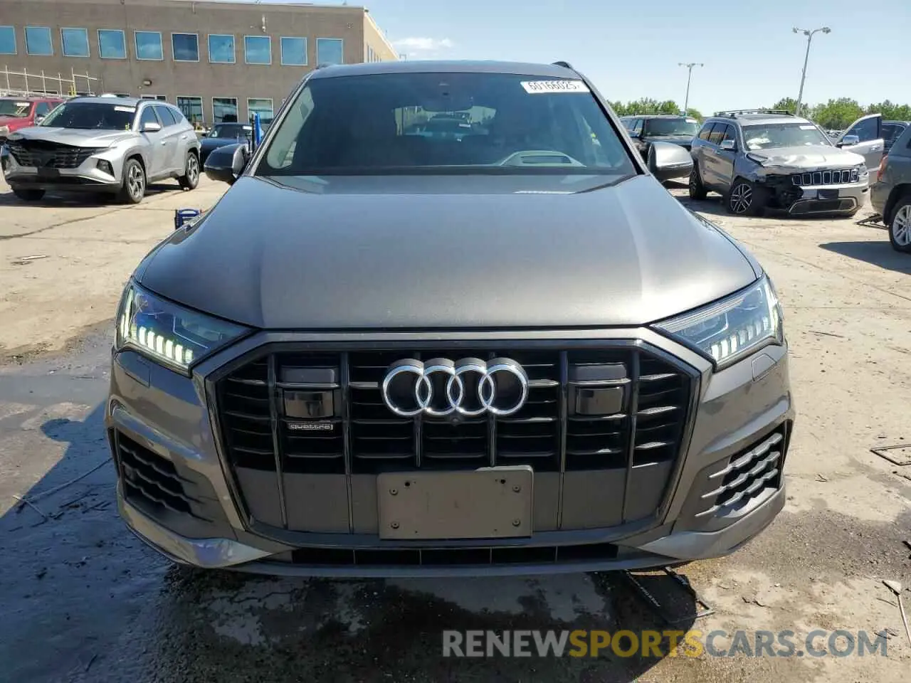 5 fotografías del automóvil dañado WA1VXAF71LD003878 AUDI Q7 2020