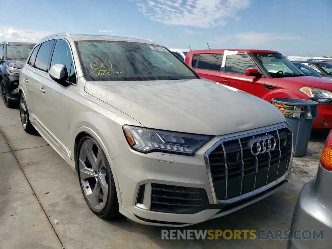 1 fotografías del automóvil dañado WA1VXAF73LD010945 AUDI Q7 2020