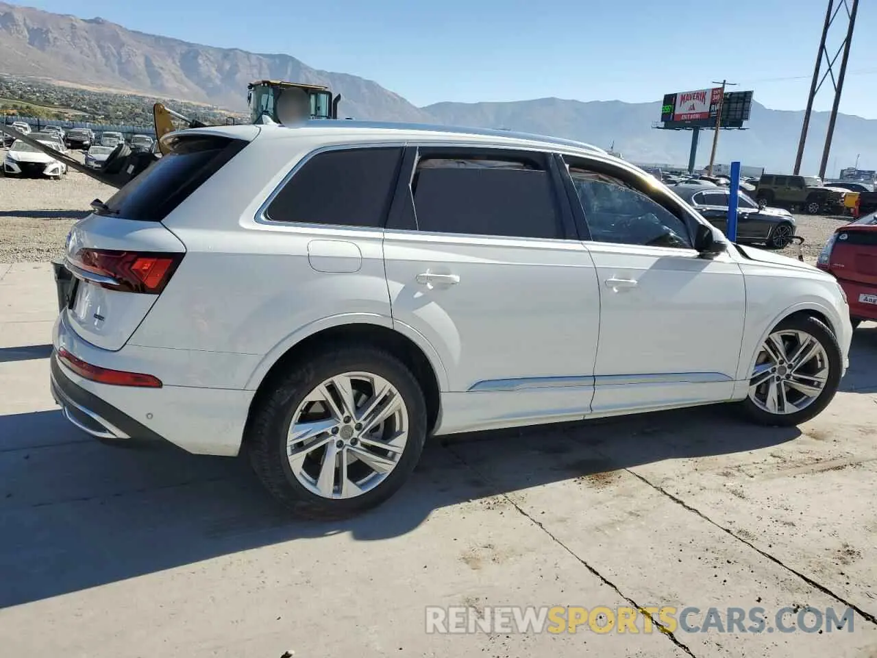 3 fotografías del automóvil dañado WA1VXAF74LD003504 AUDI Q7 2020