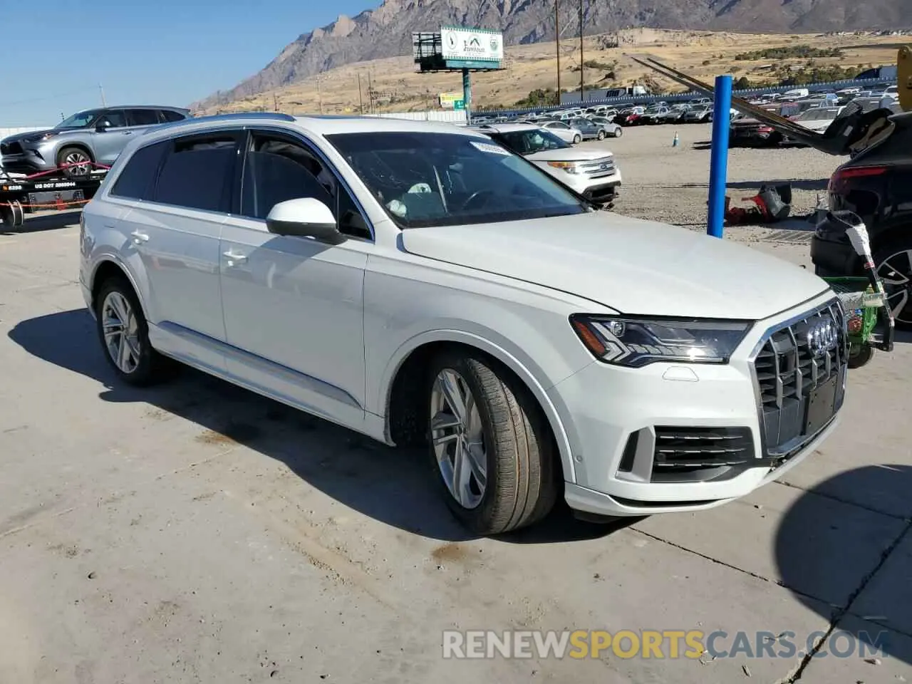 4 fotografías del automóvil dañado WA1VXAF74LD003504 AUDI Q7 2020
