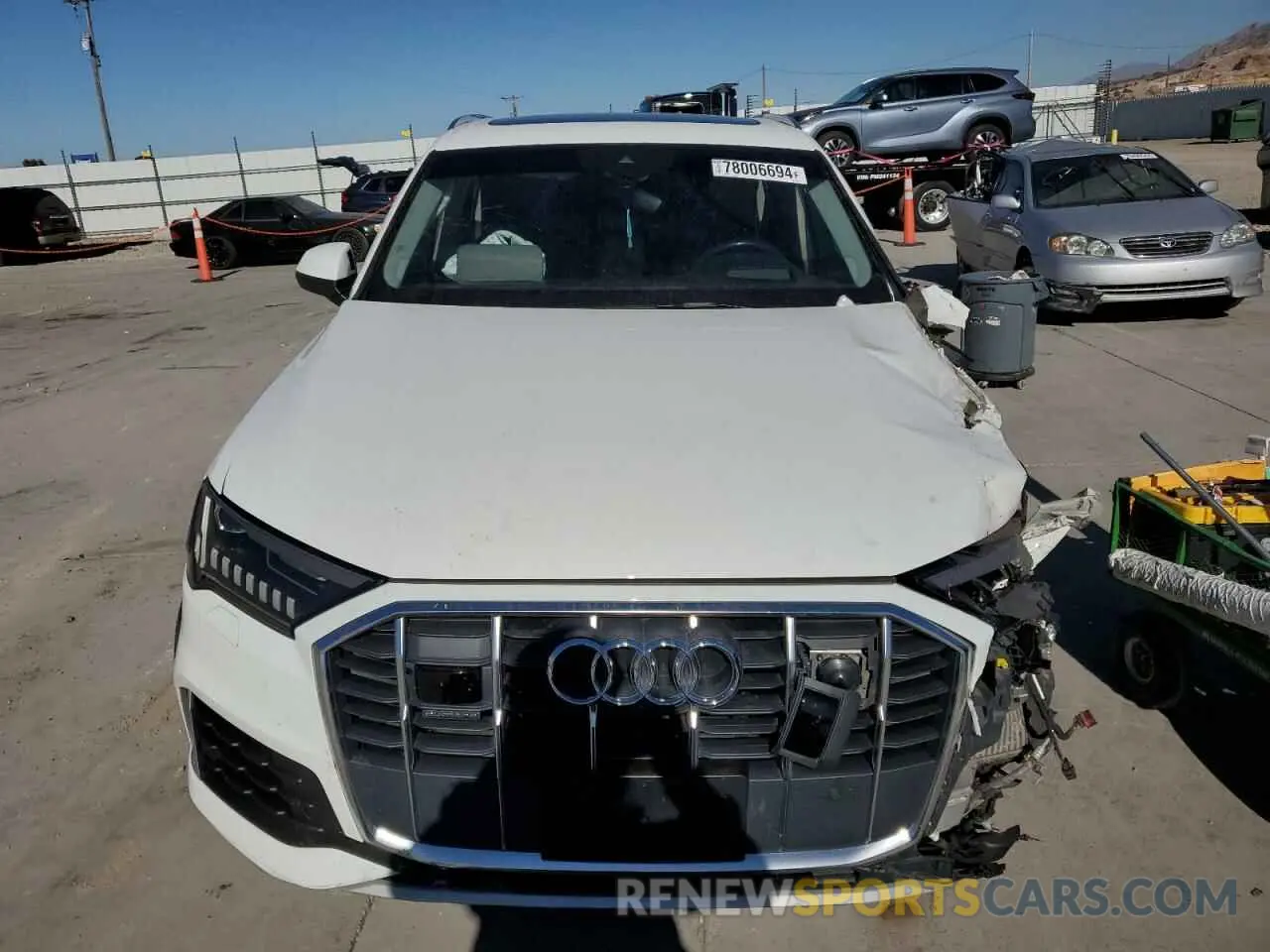 5 fotografías del automóvil dañado WA1VXAF74LD003504 AUDI Q7 2020