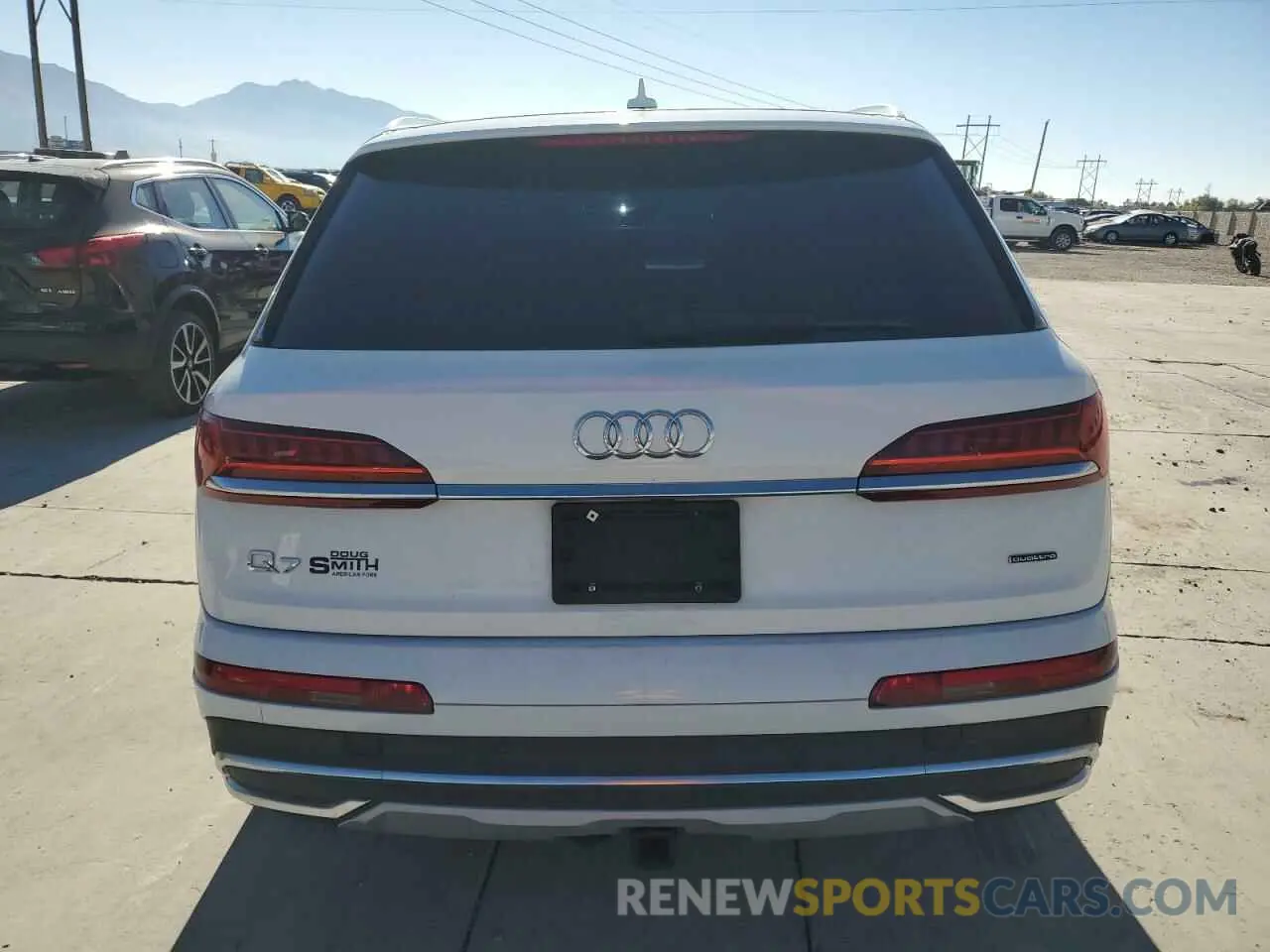 6 fotografías del automóvil dañado WA1VXAF74LD003504 AUDI Q7 2020