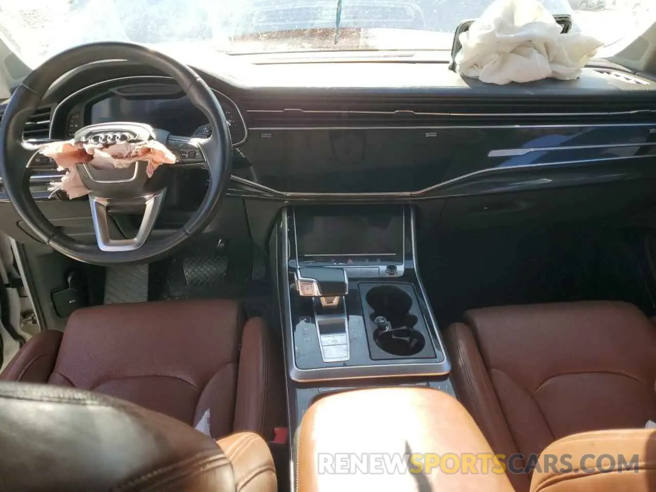 8 fotografías del automóvil dañado WA1VXAF74LD003504 AUDI Q7 2020