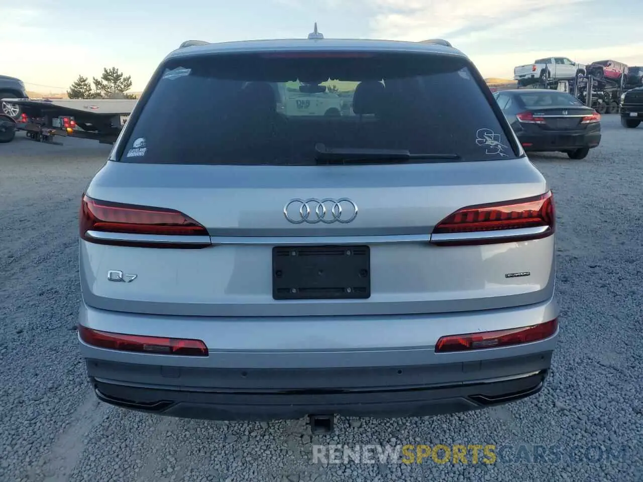 6 fotografías del automóvil dañado WA1VXAF74LD004037 AUDI Q7 2020
