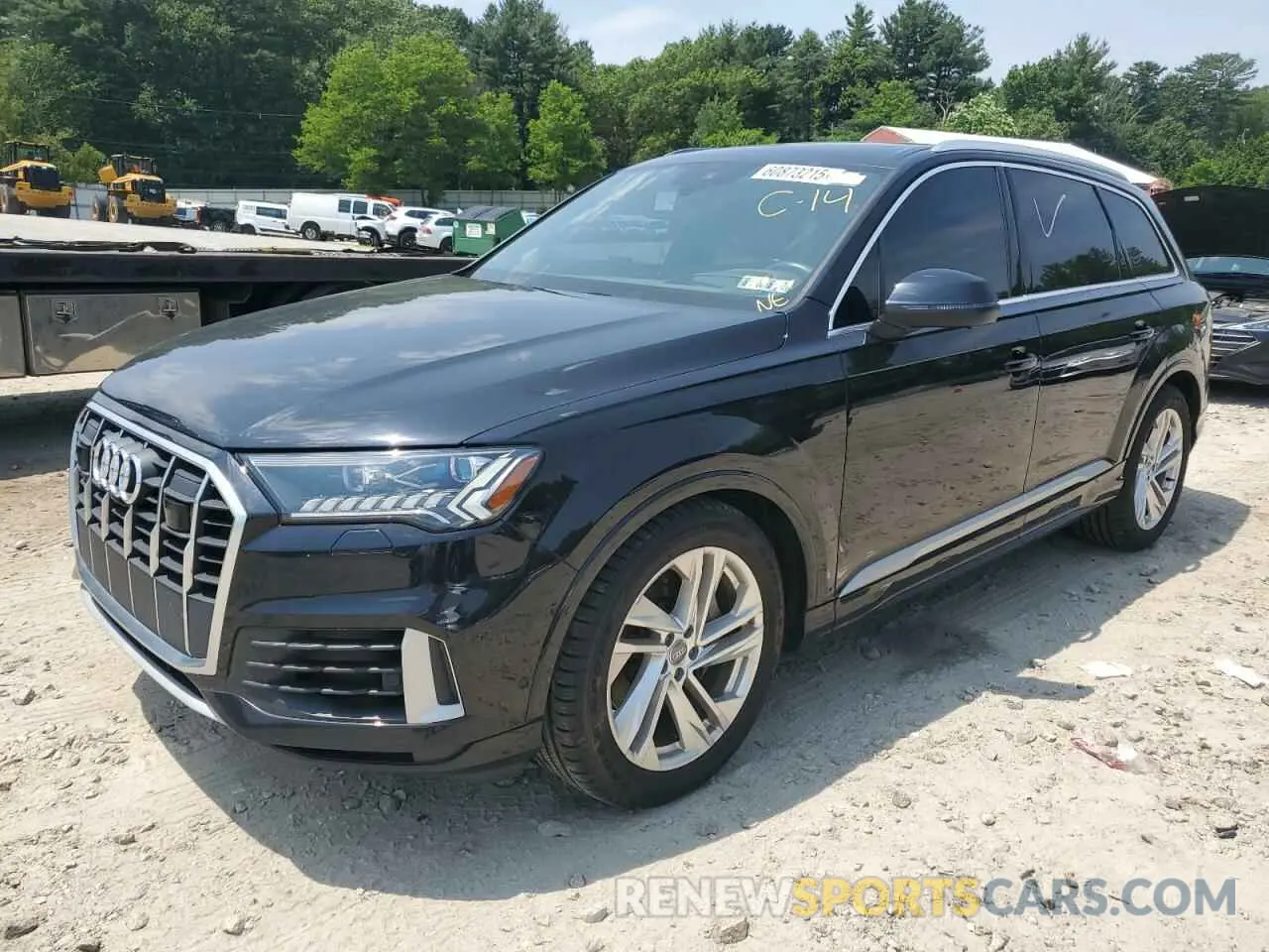 1 fotografías del automóvil dañado WA1VXAF78LD004185 AUDI Q7 2020