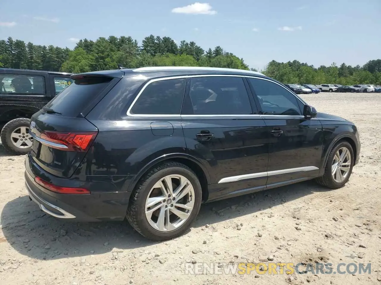 3 fotografías del automóvil dañado WA1VXAF78LD004185 AUDI Q7 2020