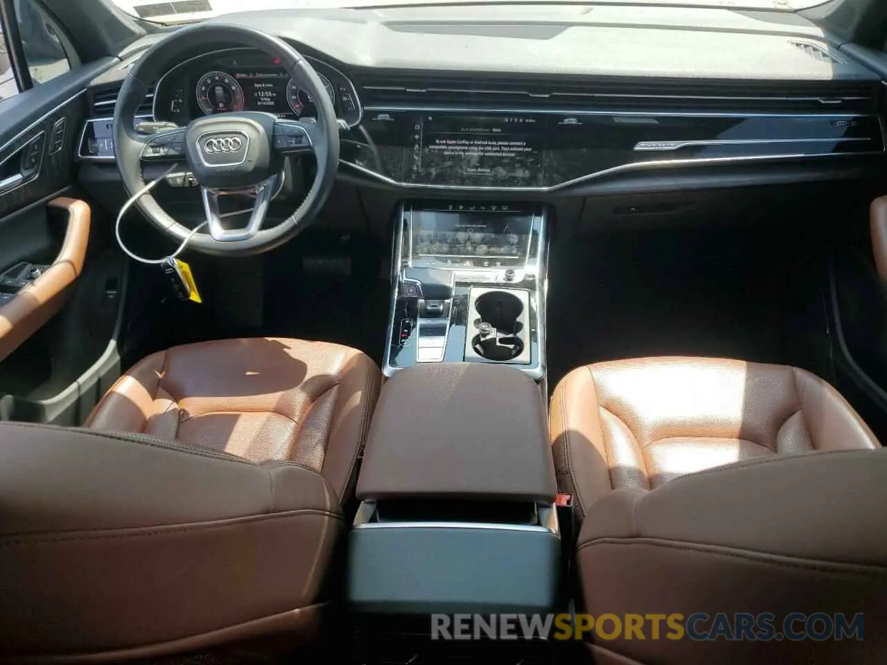 8 fotografías del automóvil dañado WA1VXAF78LD004185 AUDI Q7 2020