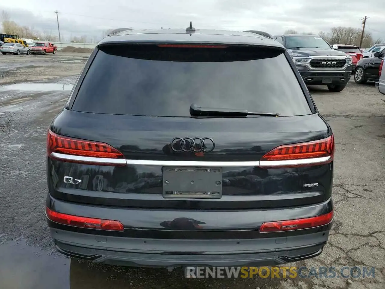 6 fotografías del automóvil dañado WA1VXAF7XLD008853 AUDI Q7 2020