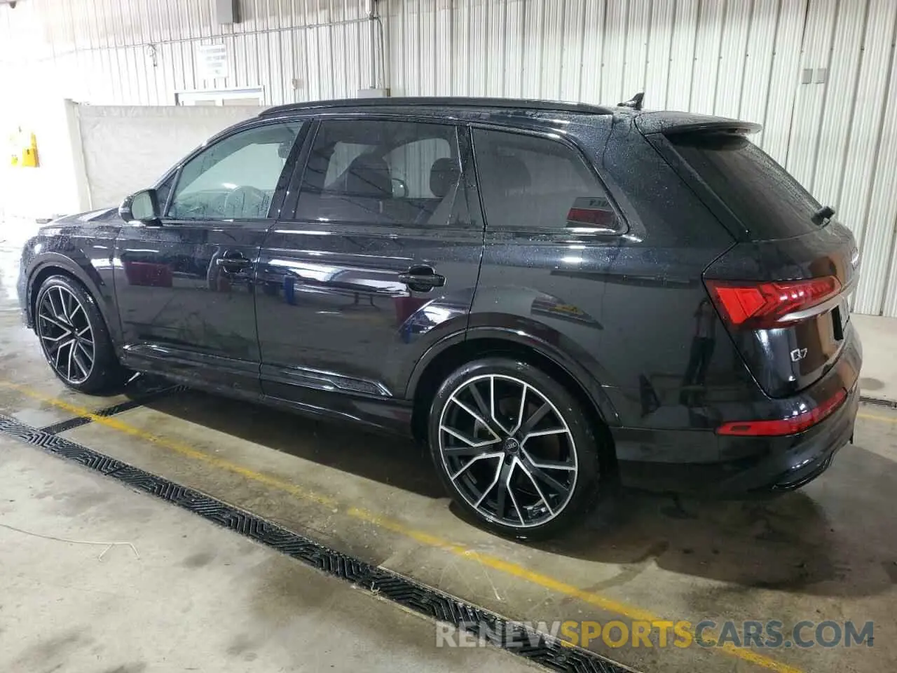 2 fotografías del automóvil dañado WA1VXBF73LD009512 AUDI Q7 2020