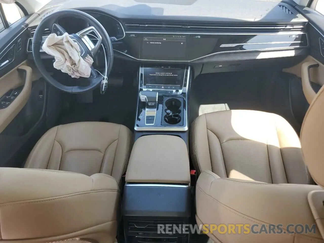 8 fotografías del automóvil dañado WA1AJAF72MD028774 AUDI Q7 2021