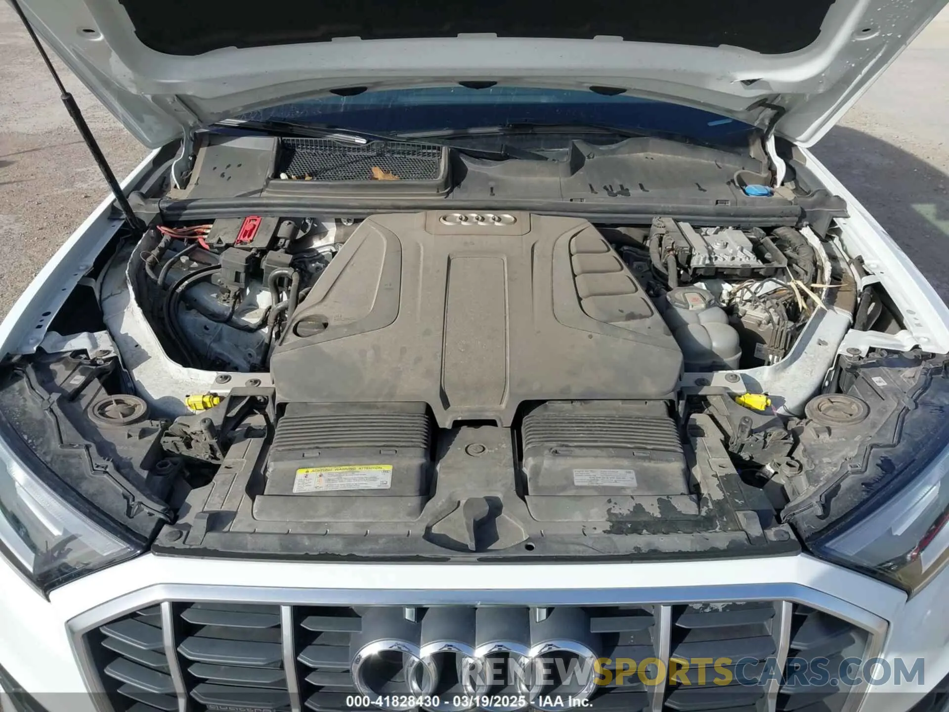 10 fotografías del automóvil dañado WA1AJAF78MD010196 AUDI Q7 2021
