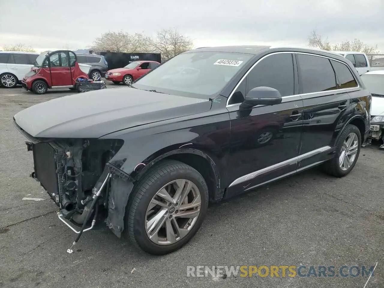 1 fotografías del automóvil dañado WA1AJAF79MD000163 AUDI Q7 2021