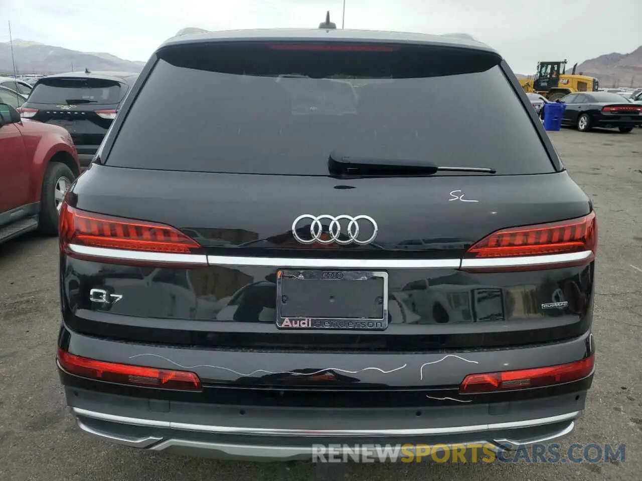 6 fotografías del automóvil dañado WA1AJAF79MD000163 AUDI Q7 2021