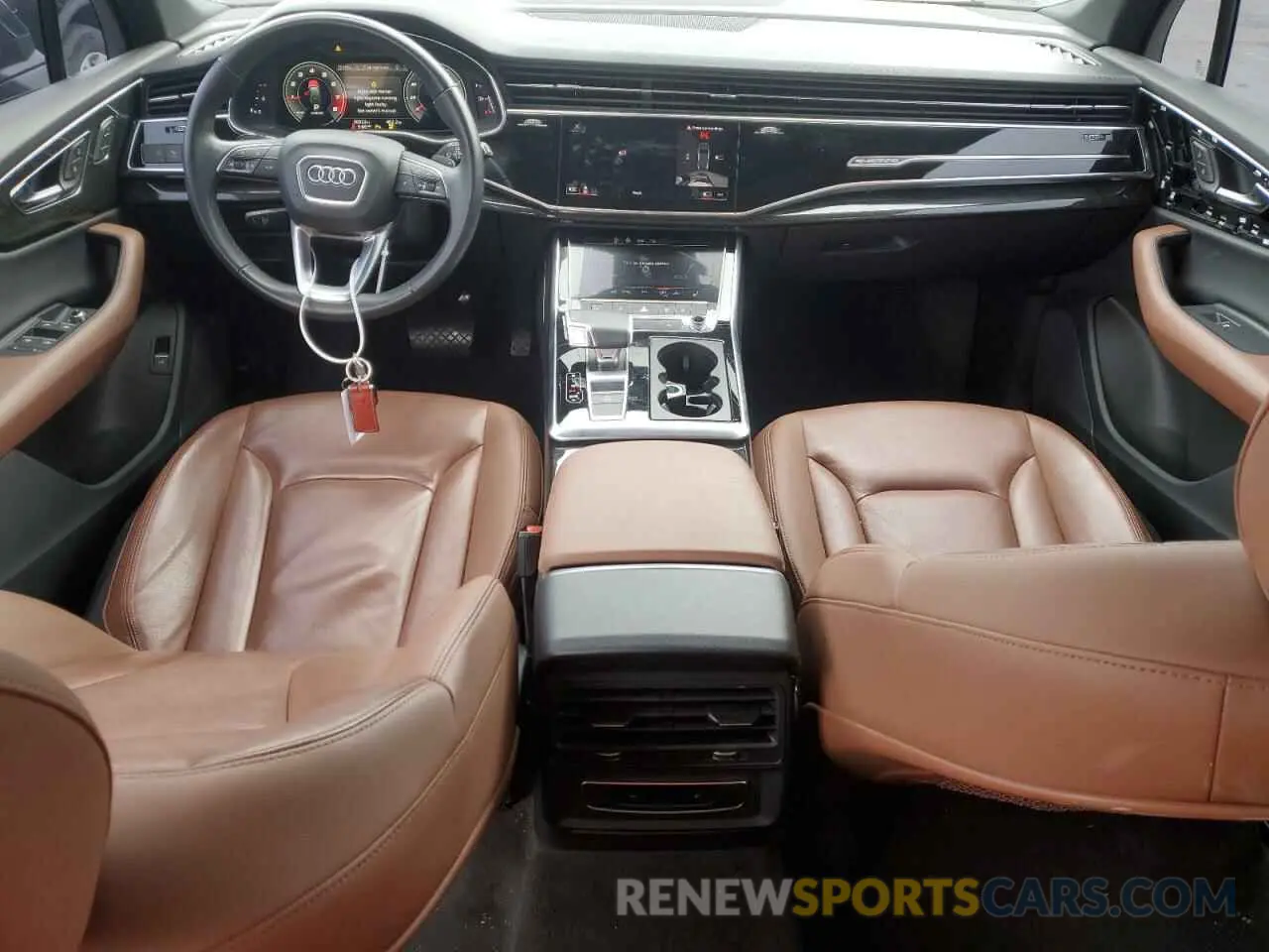 8 fotografías del automóvil dañado WA1AJAF79MD000163 AUDI Q7 2021