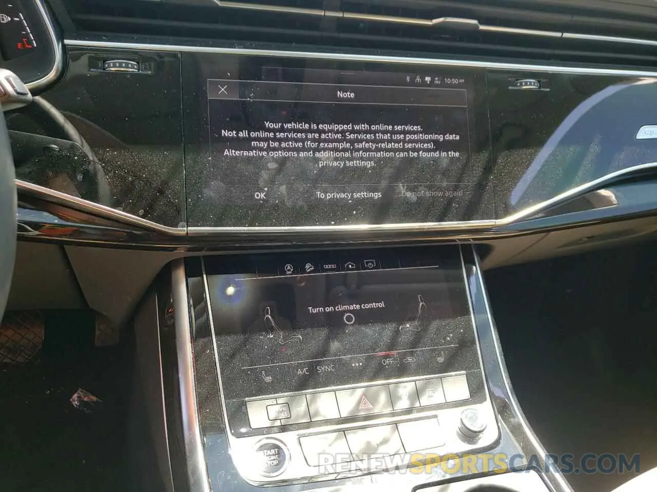 9 fotografías del automóvil dañado WA1AJAF7XMD033480 AUDI Q7 2021
