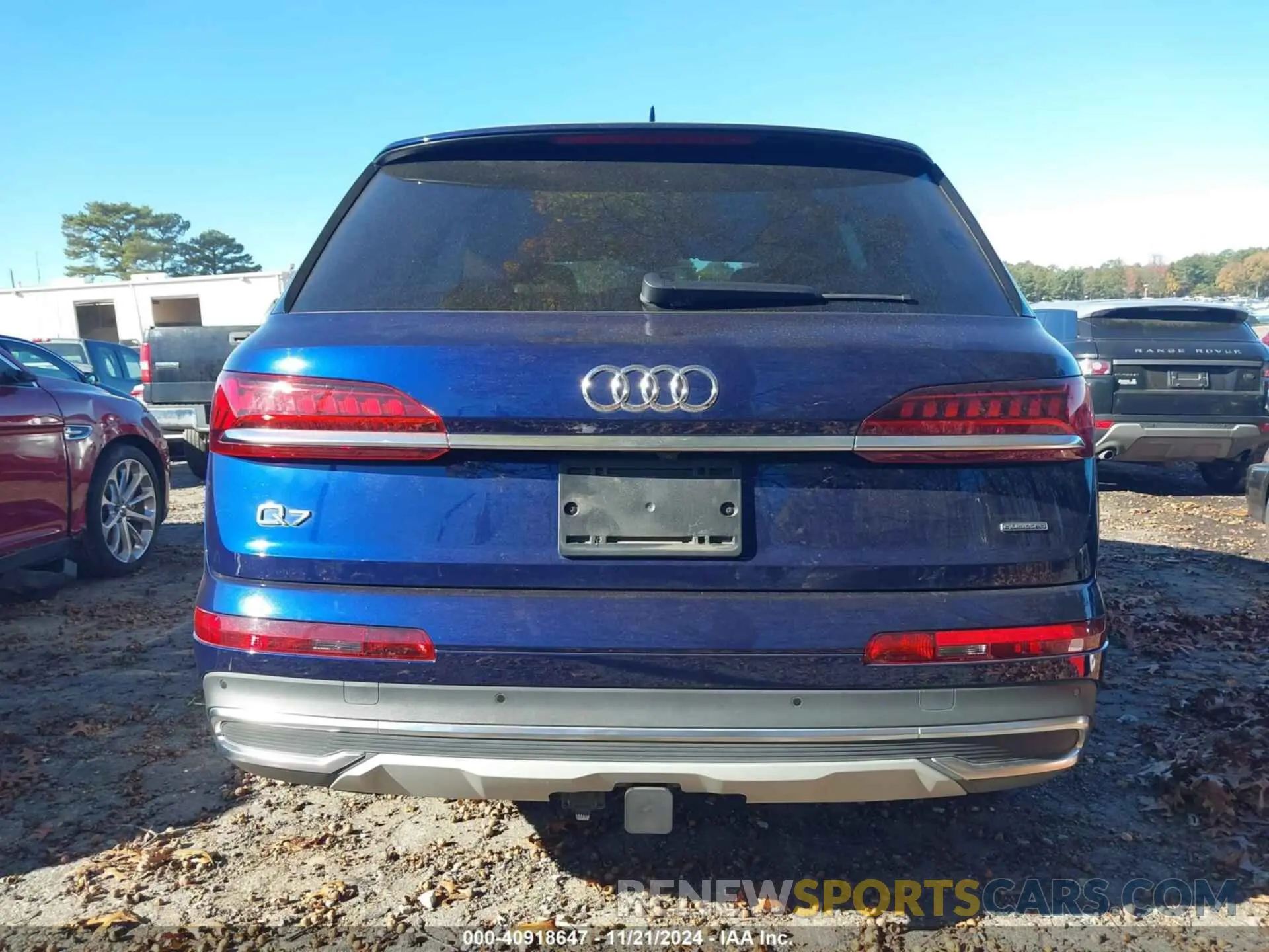 16 fotografías del automóvil dañado WA1AXAF71MD033818 AUDI Q7 2021