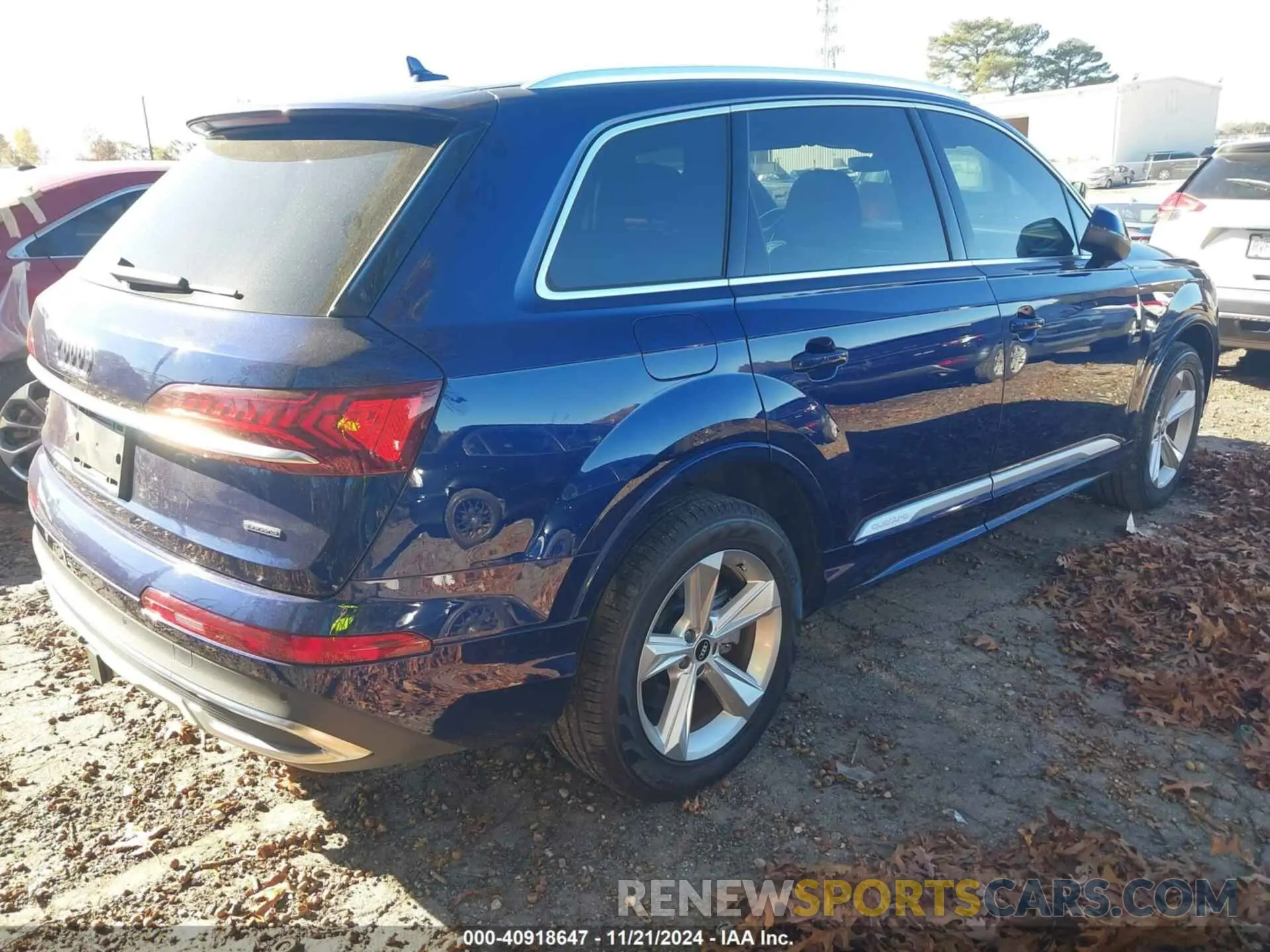 4 fotografías del automóvil dañado WA1AXAF71MD033818 AUDI Q7 2021